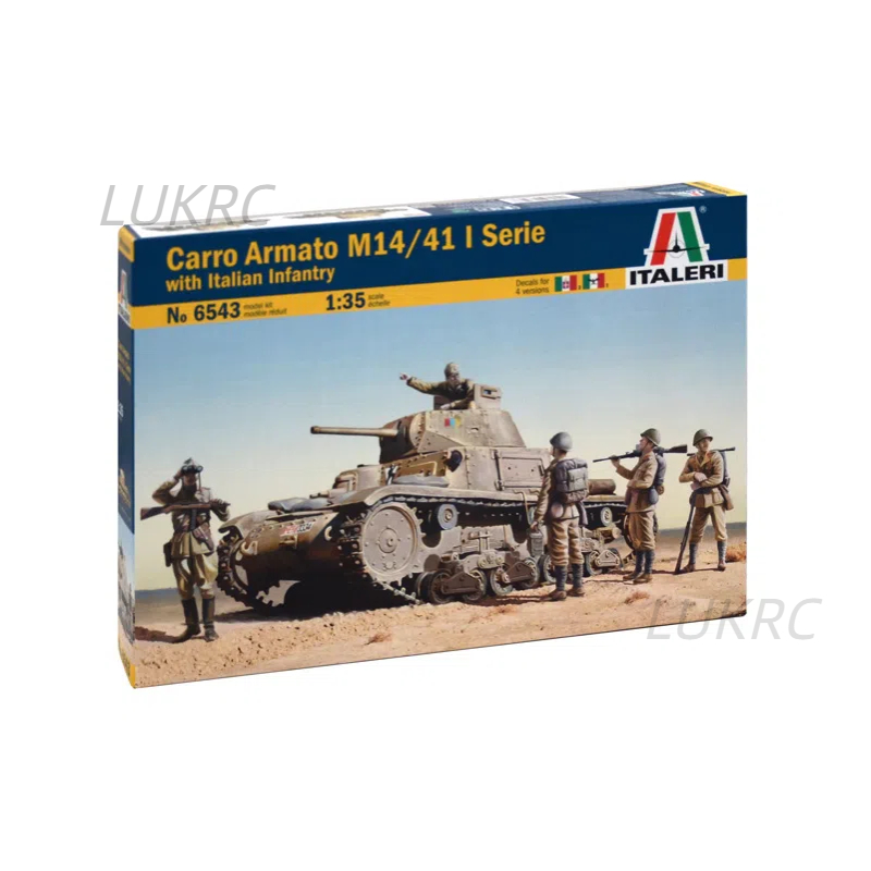 Model Kit Italeri - ITALERI Model 1/35 Scale Carro Armato