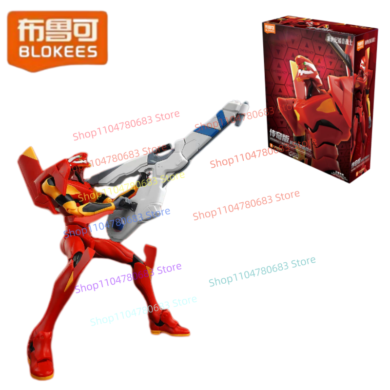 Model Kit Evangelion - New Blokees Building‑Blocks Legend Edition, Neon