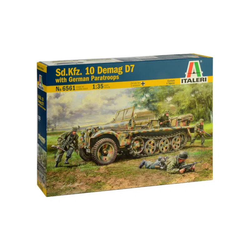 Model Kit Italeri - ITALERI Model 1/35 Scale Sd.Kfz. 10