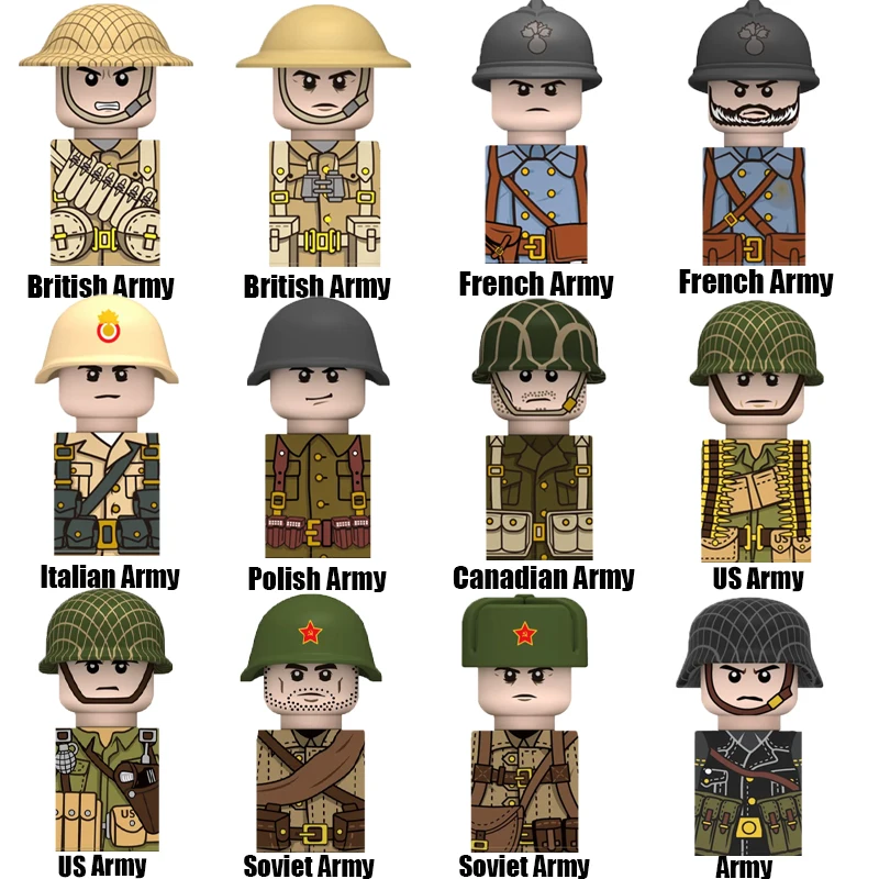 WW2 Military Soldier Figures S - Model Kit Italeri ulasan dan harga