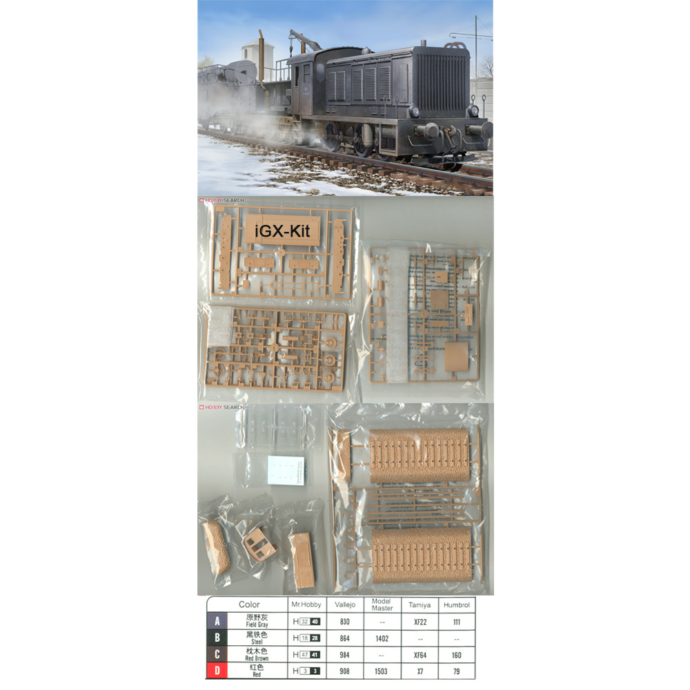 Hobbyboss 82913 1/72 Scale  WR - Model Kit Locomotive ulasan dan harga