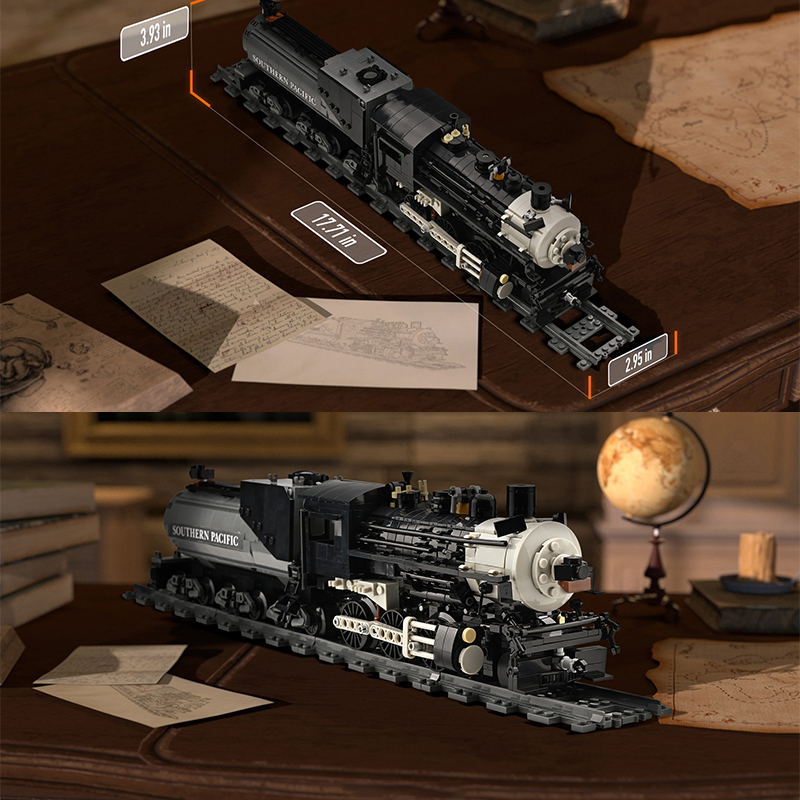 1/38 CN5700 Steam Train Buildi - Model Kit Locomotive ulasan dan harga