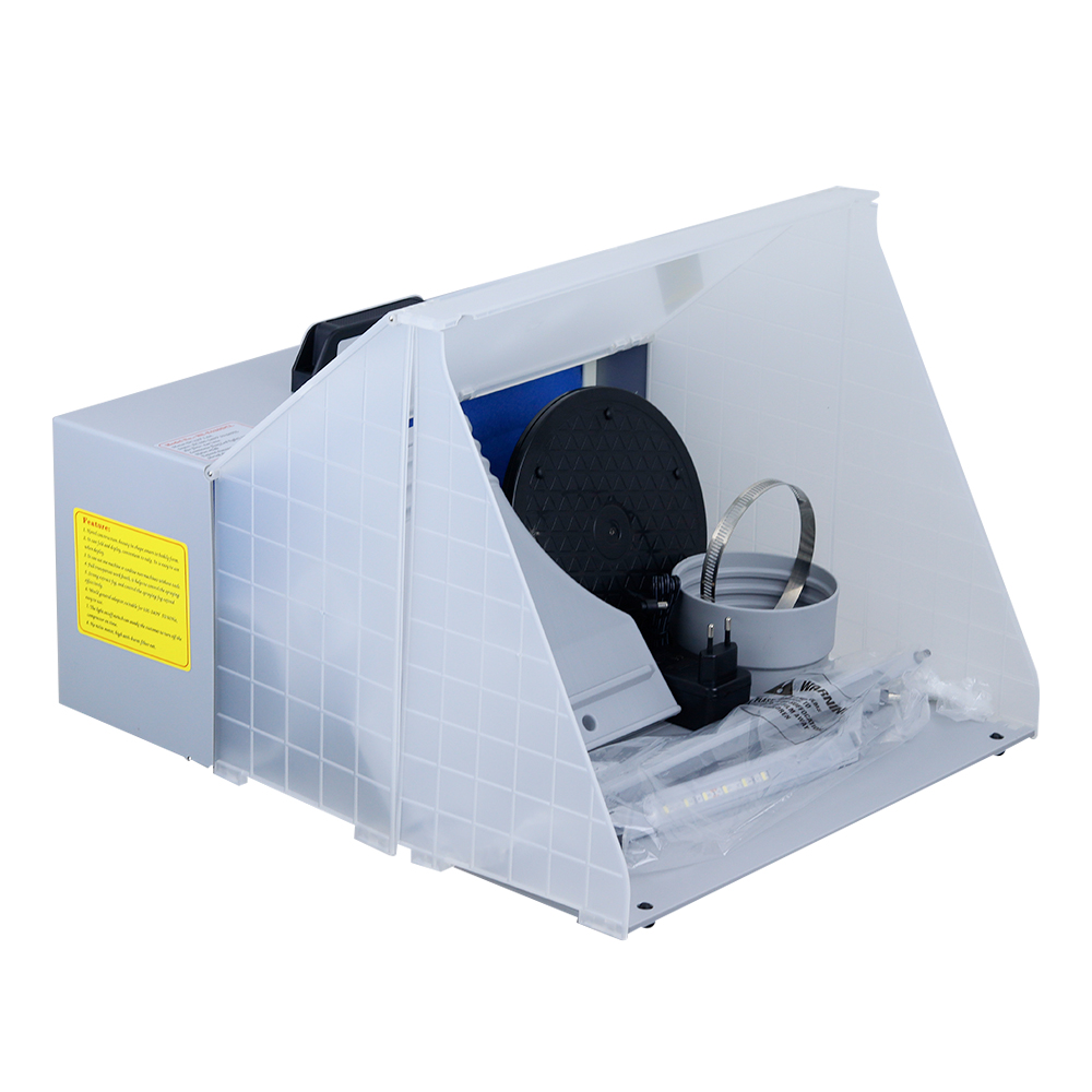 Portable Airbrush Spray Booth  - Youtube Model Kit ulasan dan harga