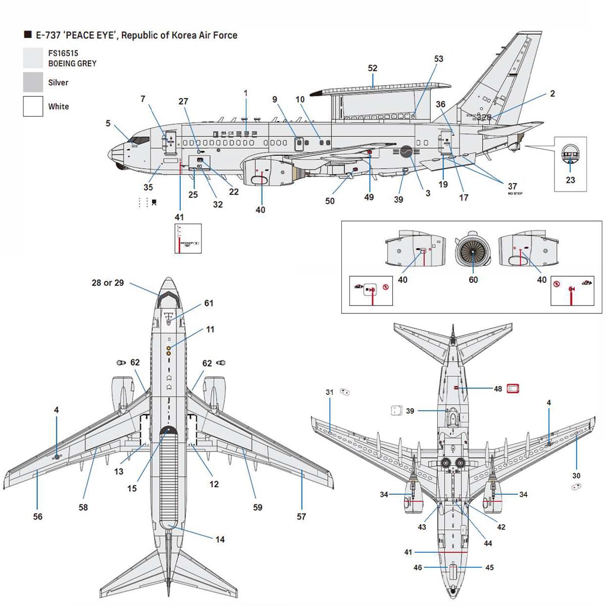 ACADEMY AC12651 1/144 Korean E - Model Kit Academy ulasan dan harga
