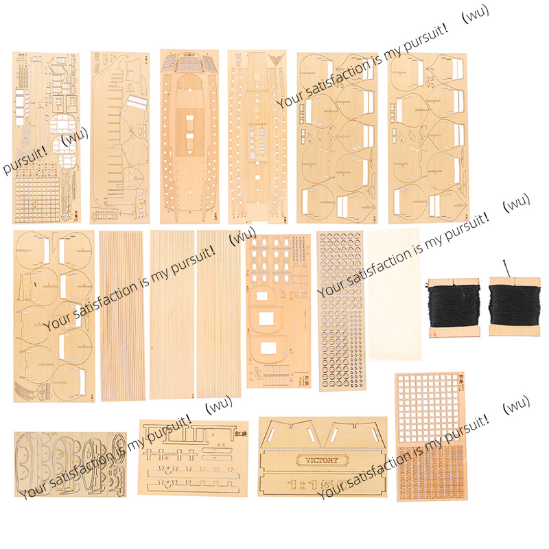 1Set 1:150 Sailing Boat Model  - Model Kit Hms Victory ulasan dan harga