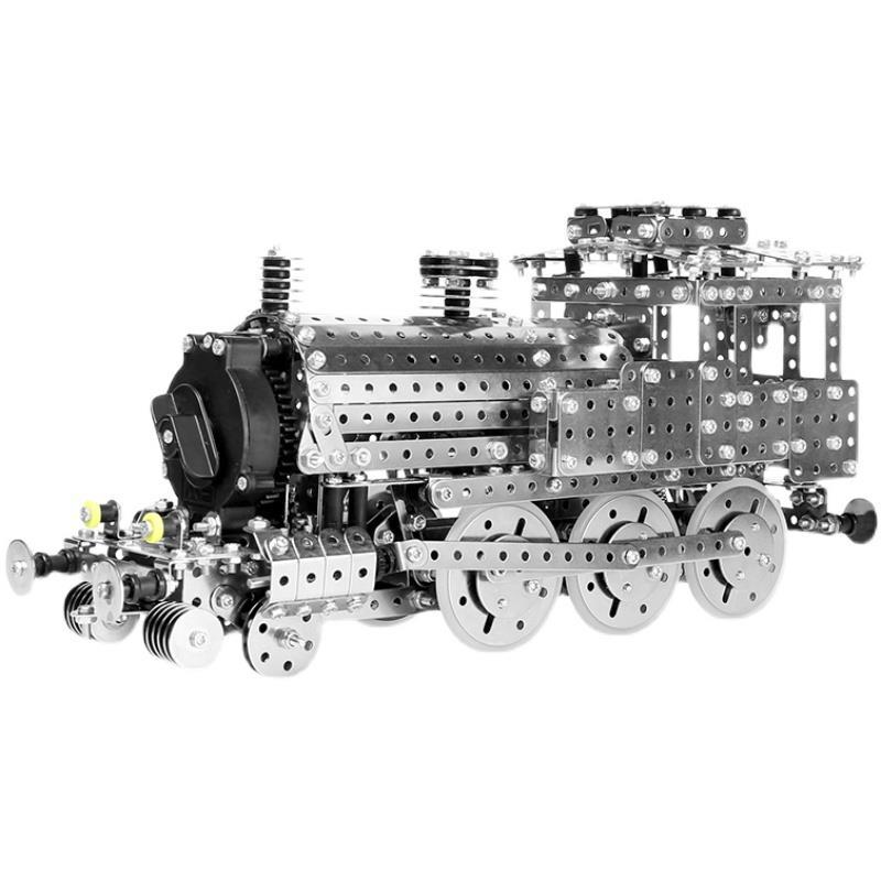 3D Metal Building Block Fighte - Model Kit Locomotive ulasan dan harga