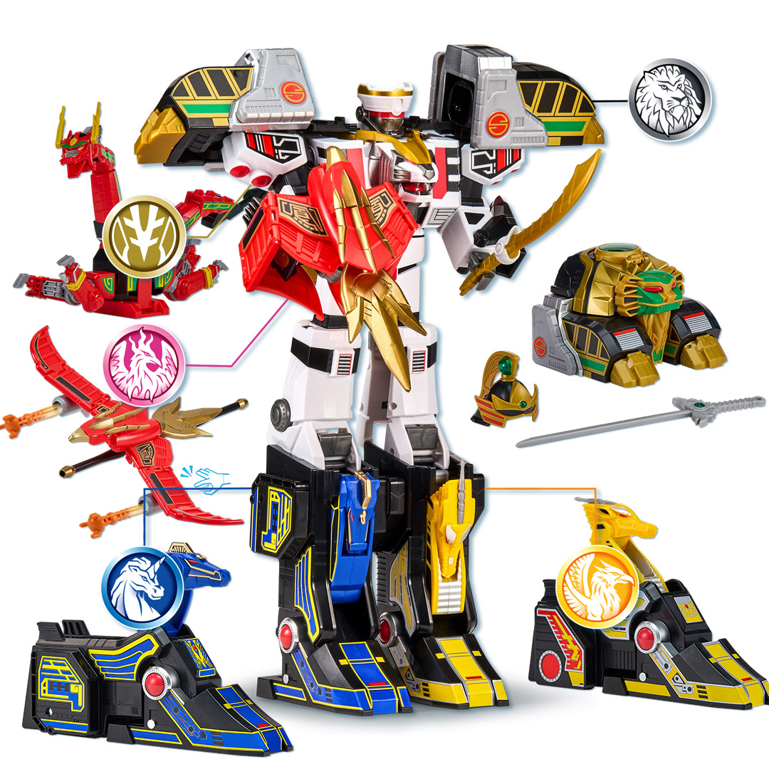 Power Rangers Thunder Zord Red - Model Kit Power Rangers ulasan dan harga