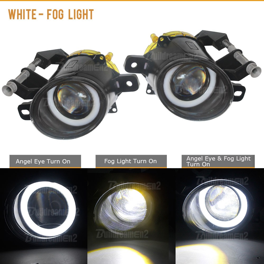 30W H10 COB Fog Light + Angel  - Model Kit Land Rover ulasan dan harga