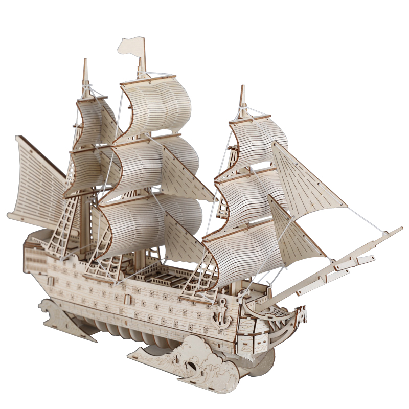 HMS Victory Ship Model Kit 3D  - Model Kit Hms Victory ulasan dan harga