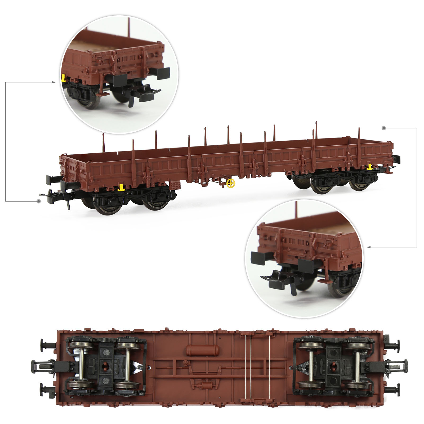 1 Unit Evemodel Trains - Paint - Model Kit Locomotive ulasan dan harga