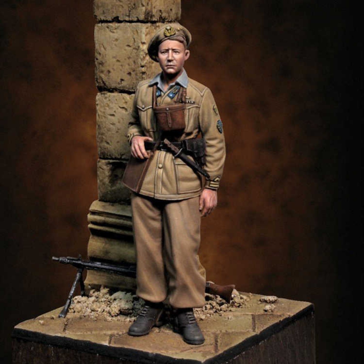 1/35 resin soldier model GK WW - Model Kit Italeri ulasan dan harga