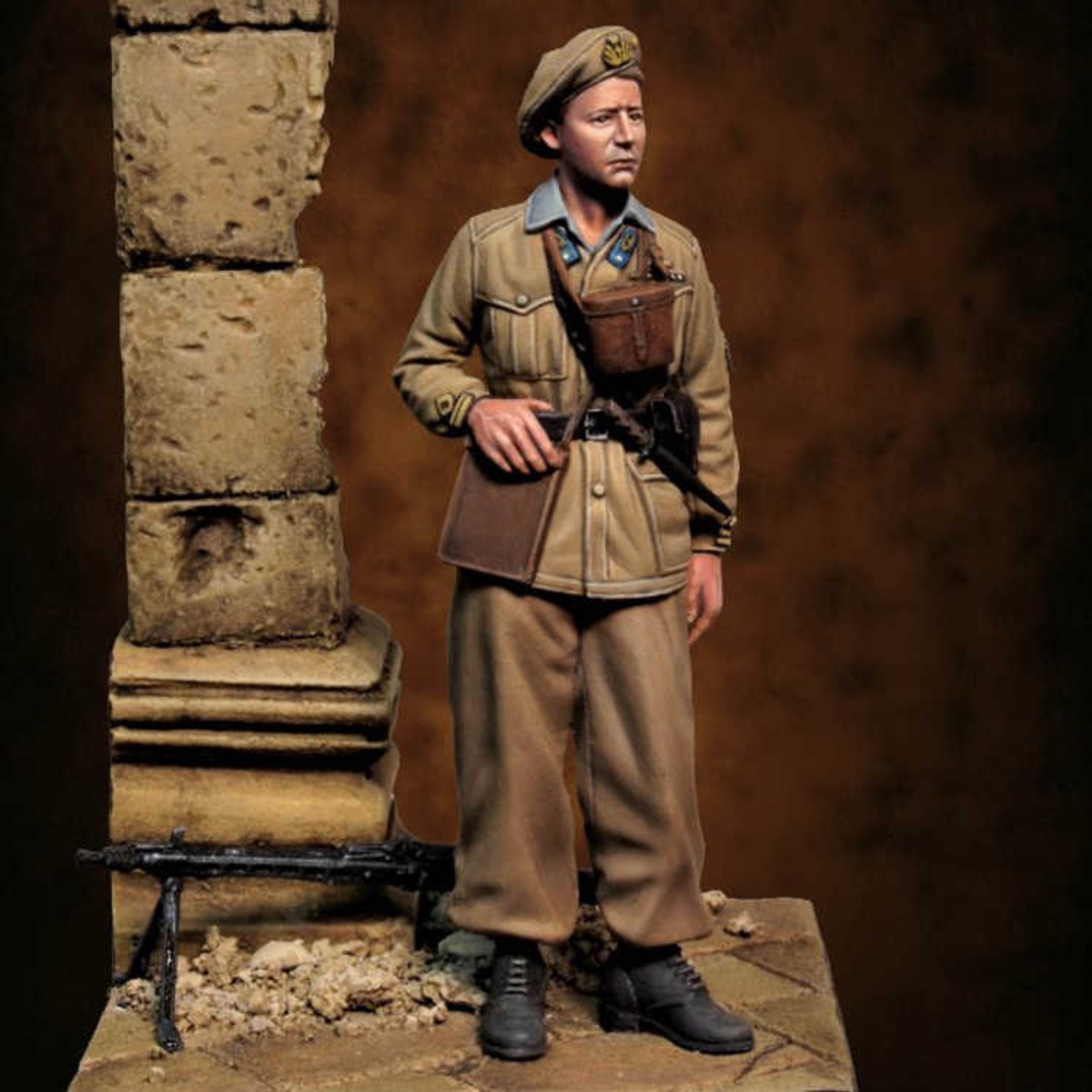 1/35 resin soldier model GK WW - Model Kit Italeri ulasan dan harga