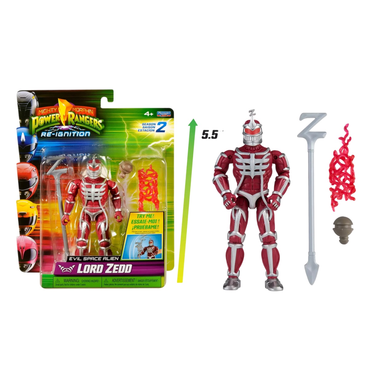 2026 New Playmates Lord Zedd   - Model Kit Power Rangers ulasan dan harga