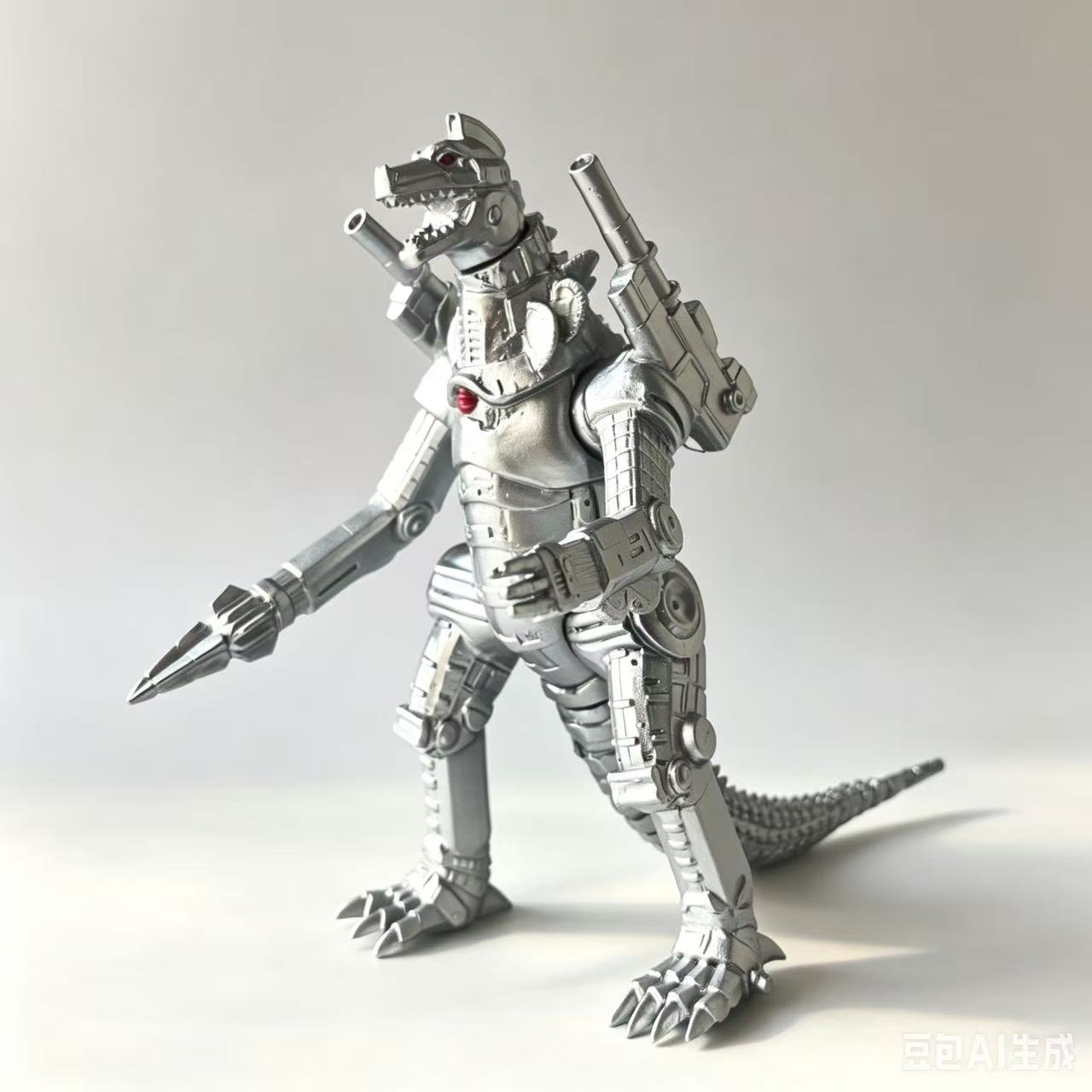 19cm Cannon Mecha Godzilla Ser - Model Kit Kiryu ulasan dan harga