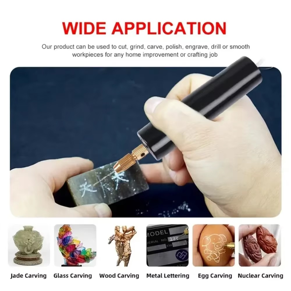Micro-Electric Hand Drill Set  - Pin Vice Micro ulasan dan harga