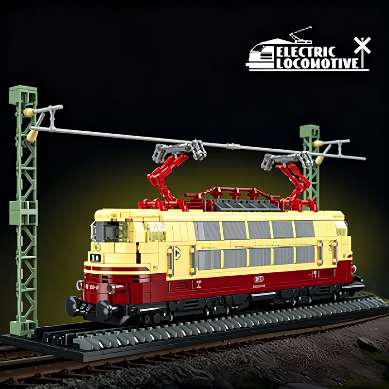1356PCS German BR103 Electric  - Model Kit Locomotive ulasan dan harga