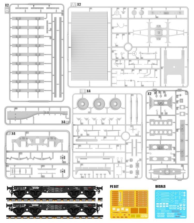 T-MODEL TK3504C 1/35 German 48 - Model Kit Locomotive ulasan dan harga