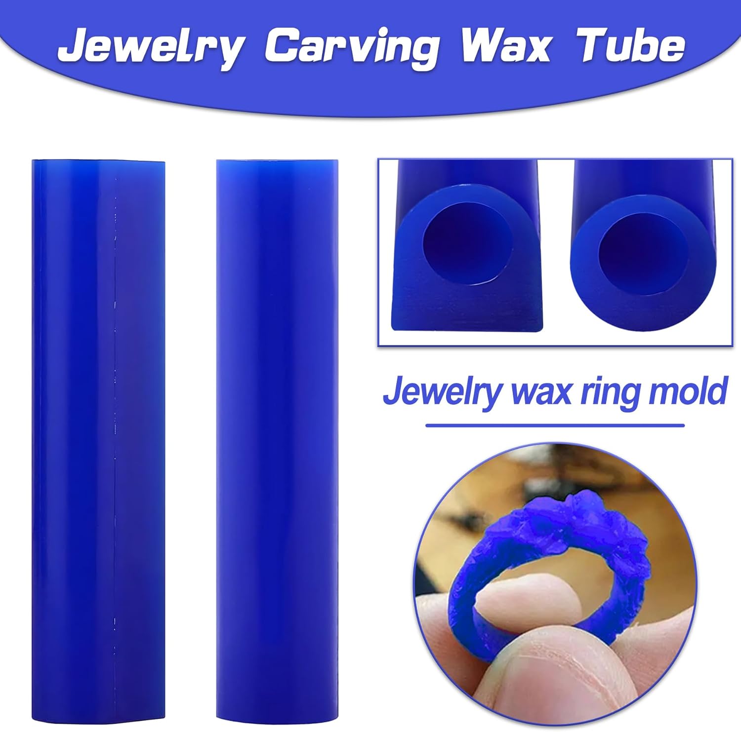 4Pcs/Set Professional Wax Ring - Youtube Model Kit ulasan dan harga