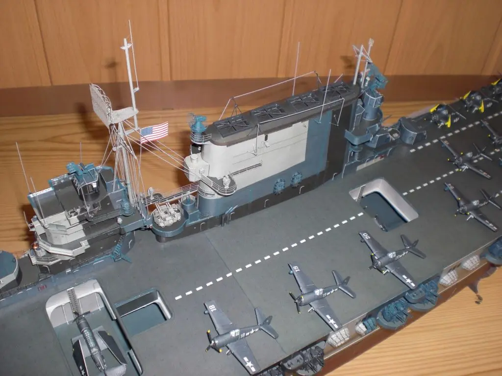 1:200 Scale USS Saratoga (CV-3 - Model Kit Uss Iowa ulasan dan harga