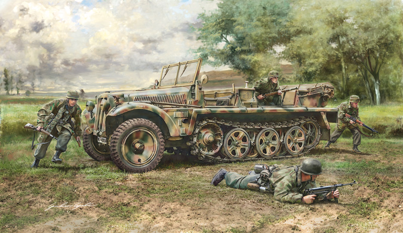ITALERI Model 1/35 Scale Sd.Kf - Model Kit Italeri ulasan dan harga