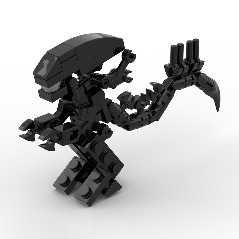 49pcs MOC Aliens Xenomorph Min - Model Kit Ultron ulasan dan harga
